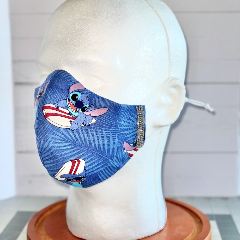 Disney Stitch surf face mask